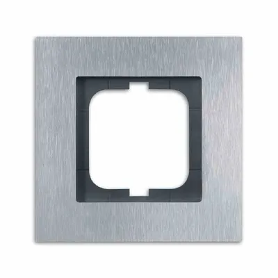 Produktbild von Busch Jaeger Rahmen 1-Fach Carat Edelstahl 1721-860