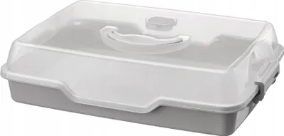 Immagine prodotto di Contenitore per dolci grigio Galicia Cookie grande 43,5x29,5 cm