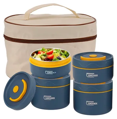 Productafbeelding van Geïsoleerde Lunchcontainerset, 4 Stuks