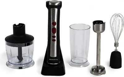 Zdjęcie produktu dla Melchioni 118420039, Blender stołowy, 1,2 m, 200 W, Czarny, Stal nierdzewna, Przezroczysty