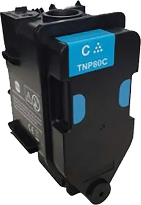 Produktbild von Konica Minolta TNP80C, 9000 Seiten, Cyan, 1 Stück(e)