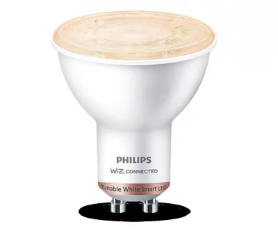 Obrázok produktu pre Philips 8719514372320, Inteligentná žiarovka, Wi-Fi/Bluetooth, Biela, Wi-Fi 4 (802.11n), 802.11b, 802.11g, LED, GU10