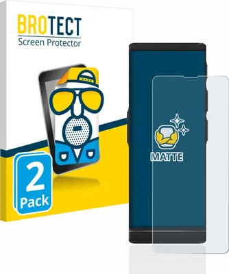 Produktbild von 2x BROTECT Schutzfolie für Vasco Translator V4 Displayschutz Displayschutzfolie Folie Matt Entspiegelungsfolie