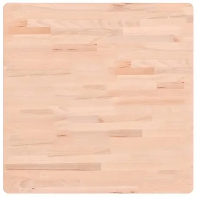 Produktbild von Tischplatte 70x70x2,5 cm Quadratisch Massivholz Buche