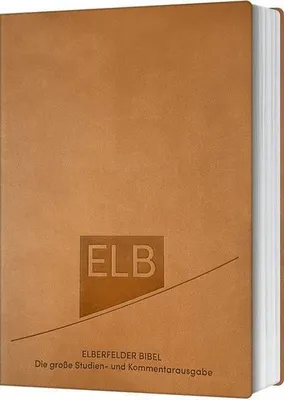Produktbild von Elberfelder Bibel. Die große Studien- und Kommentarausgabe