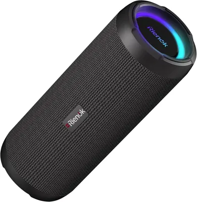 Image de Haut-parleur Bluetooth portable RIENOK, étanche IPX7, son stéréo