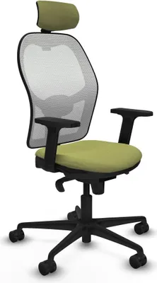 Produktbild von Bürostuhl mit Kopfstütze Piqueras y Crespo 2D036N2 grün