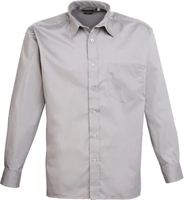 Immagine prodotto di Camicia da uomo in popeline a maniche lunghe