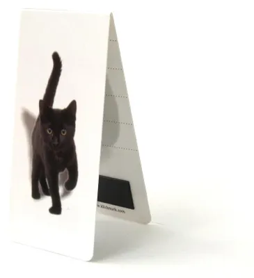 Productafbeelding van Museumwebshop – Magnetisch bladwijzer, katje, zwart