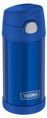 Produktbild von THERMOS FUNTAINER Strohflasche 0,35l Edelstahl navy