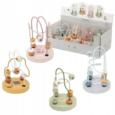 Produktbild von Viga Motorikschleife Labyrinth Holzspielzeug Geschenk Baby