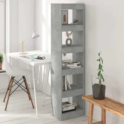 Immagine prodotto di Maison Exclusive - Libreria/divisorio grigio cemento 40x30x166 cm
