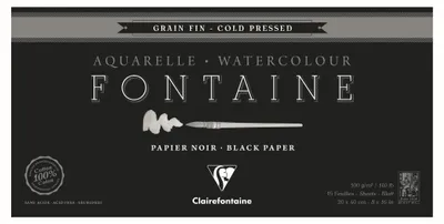 Zdjęcie produktu dla Clairefontaine 975304C Szkicownik 15 20 x 40 cm 300 g
