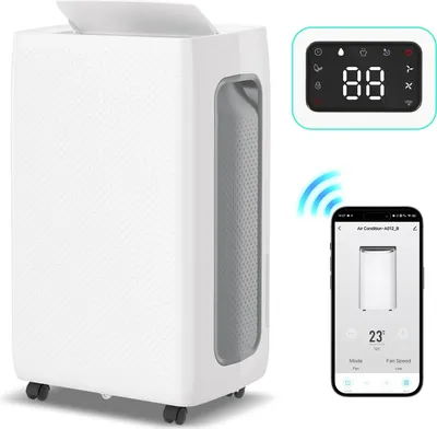 Obrázok produktu pre Bettizia odvlhčovač vzduchu 26L/deň 4,3L nádrž s WIFI a aplikáciou, odvlhčovač vzduchu 43dB, 24H časovač odvlhčovača, odvlhčovač