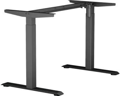 Produktbild von Tischgestell E-SMART 2-stufig elektrisch höhenverstellbar 700-1170 mm schwarz 1 Motor