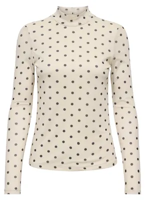 Produktbild von Only ONLERICA MESH L/S TOP JRS NOOS Seedpearl/ M
