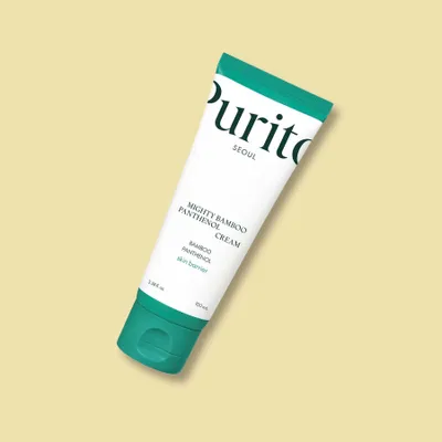 Obrázok produktu pre Purito Seoul Mighty Bamboo Panthenol Cream upokojujúci a hydratačný krém pre citlivú pleť 100 ml