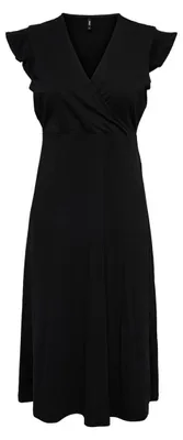 Produktbild von ONLMAY Life S/L WRAP MIDI Dress JRS