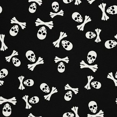 Productafbeelding van Buitenkussens Oxford - Motief: Piratensymbool