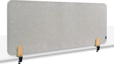 Immagine prodotto di Divisorio acustico per scrivania Legamaster ELEMENTS 60x160cm morsetti grigi