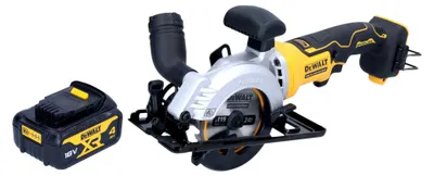 Zdjęcie produktu dla Akumulatorowa pilarka tarczowa DeWalt DCS 571 N 18 V 115 mm bezszczotkowa + 1x akumulator 4,0 Ah - bez ładowarki