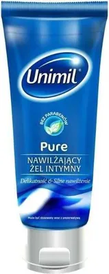 Produktbild von Unimil Pure feuchtigkeitsspendendes Intimgel 80ml
