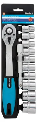 Steckschlüssel-Satz 1/2 Zoll, 9-teilig, metrisch