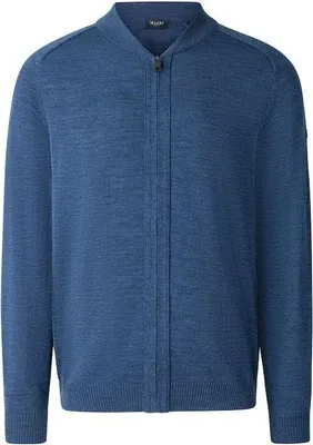 Produktbild von Strickjacke Zip 1/1 Arm 380 Deep Sea Größe 50