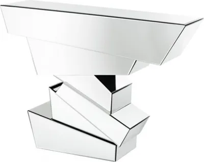 Produktbild von Casa Padrino Luxus Spiegelglas Konsole 120 x 40 x H. 90 cm - Luxus Hotel Möbel