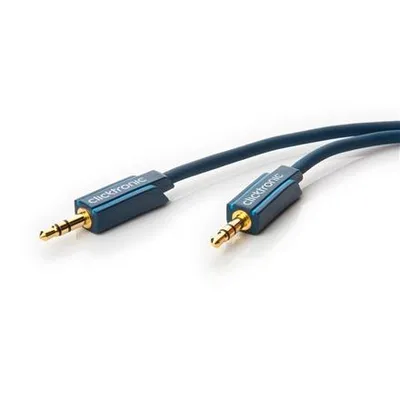 Obrázek produktu pro clicktronic 3,5 mm AUX kabel, stereo 1 m (1 skládací krabička)
