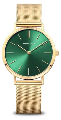 Produktbild von Bering Damen Armbanduhr Classic 34 mm Armband Milanaise 14134-338