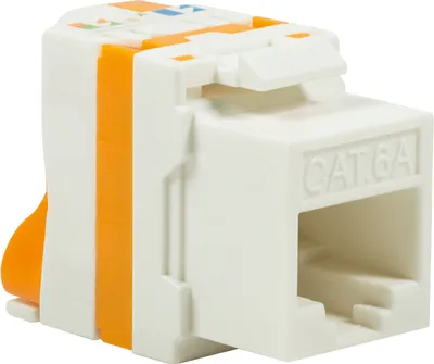 Zdjęcie produktu dla Złącze sieciowe CAT6a UTP Keystone - skrętka beznarzędziowa