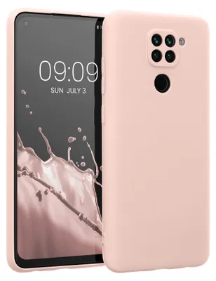 Produktbild von kwmobile Handyhülle für Xiaomi Redmi Note 9 Hülle - weiches Handy Silikon Case - Schutzhülle Cover - Coconut Swirl