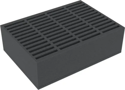 Produktbild von Schaumstoffeinlage 48 Fächer 360x260x110 mm für Miniaturenschutz