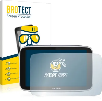 Produktbild von BROTECT Schutzglas für TomTom GO Premium X / TomTom GO Premium (6'') Schutzfolie Panzer Folie Glas Display Schutz klar