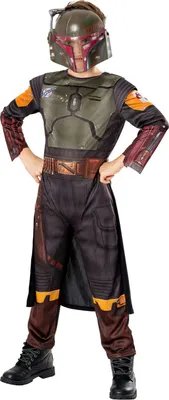Produktbild von Star Wars: The Book Of Boba Fett - "Klasický" kostým '" 'Boba Fett' - Detský BN4958 (140) (Čierna/zelená/medená)