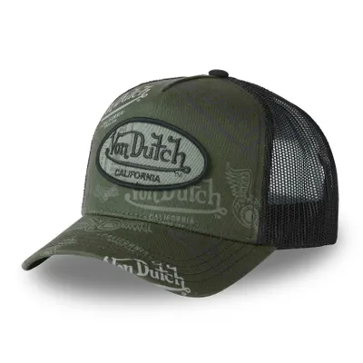 Produktbild von Von Dutch Trucker Cap Cafe green/black