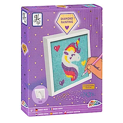 Immagine prodotto di Artigianato diamante pittura unicorno