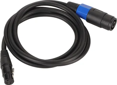 Produktbild von Profesjonalny kabel głośnikowy, przewód połączeniowy wzmacniacza, kabel głośnikowy DJ, kabel wzmacniacza scenicznego, żeński kabel głośnikowy XLR, przewód głośnikowy DJ
