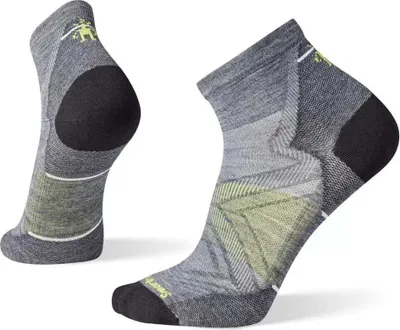 Obrázok produktu pre Bežecké ponožky SMARTWOOL Zero Cushion Ankle z merino vlny, sivé, veľkosť EU 34-37