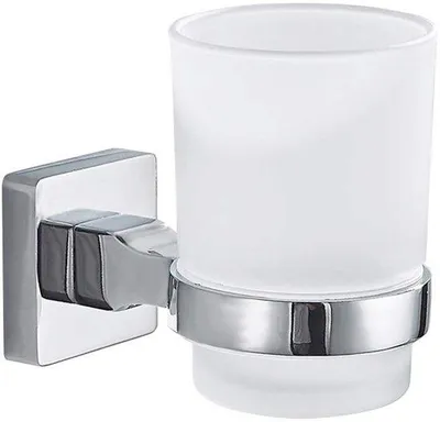 Obrázek produktu pro Držák na zubní kartáčky z nerezové oceli do koupelny, na zeď