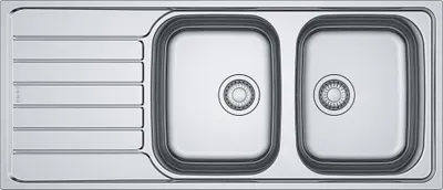 Immagine prodotto di Lavello da incasso inox da 80 cm con sifone Franke 006464