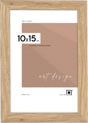 Produktbild von LUCA® Frames, FDM, Bilderrahmen, Farbe Eiche, 10x15 cm