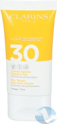 Produktbild von Clarins Dry Touch Sonnenschutzcreme SPF30