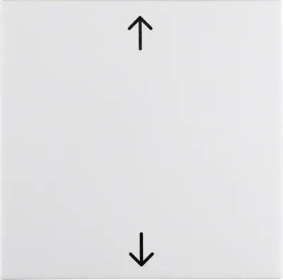 Obrázok produktu pre Berker WIPPE M.SYMBOL PFEIL PWS (16208919 GLÄNZEND S1)