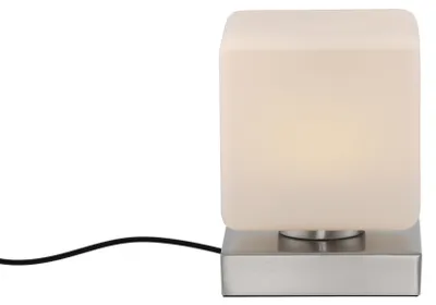 Zdjęcie produktu dla LED stolní lampa PAUL NEUHAUS DADOA stříbrná, dotykový stmívač, 3000K