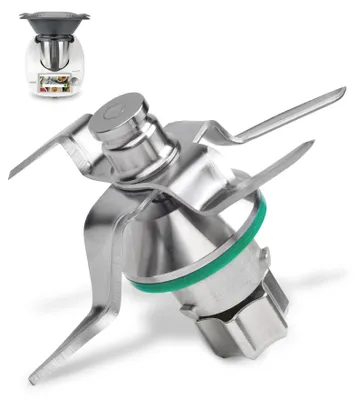 Messer für Thermomix TM5 TM6, Edelstahlbasis