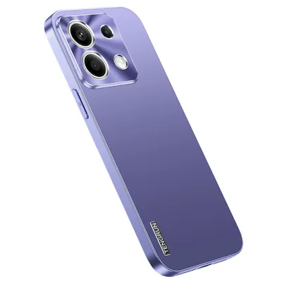 Produktbild von Für Xiaomi Redmi Note 13 Pro / Poco X6 Feinmattes Metall Design Hülle Lila