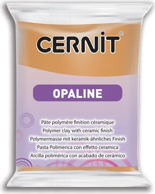 Produktbild von Cernit 6x Opaline 56g, Karamell - Karamell CE0880056807C