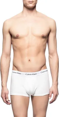 Immagine prodotto di Confezione 3 boxer uomo tripack CK CALVIN KLEIN articolo U2664G LOW RISE TRUNK 3PK, XL, Cotone 95%,Spandex 5%